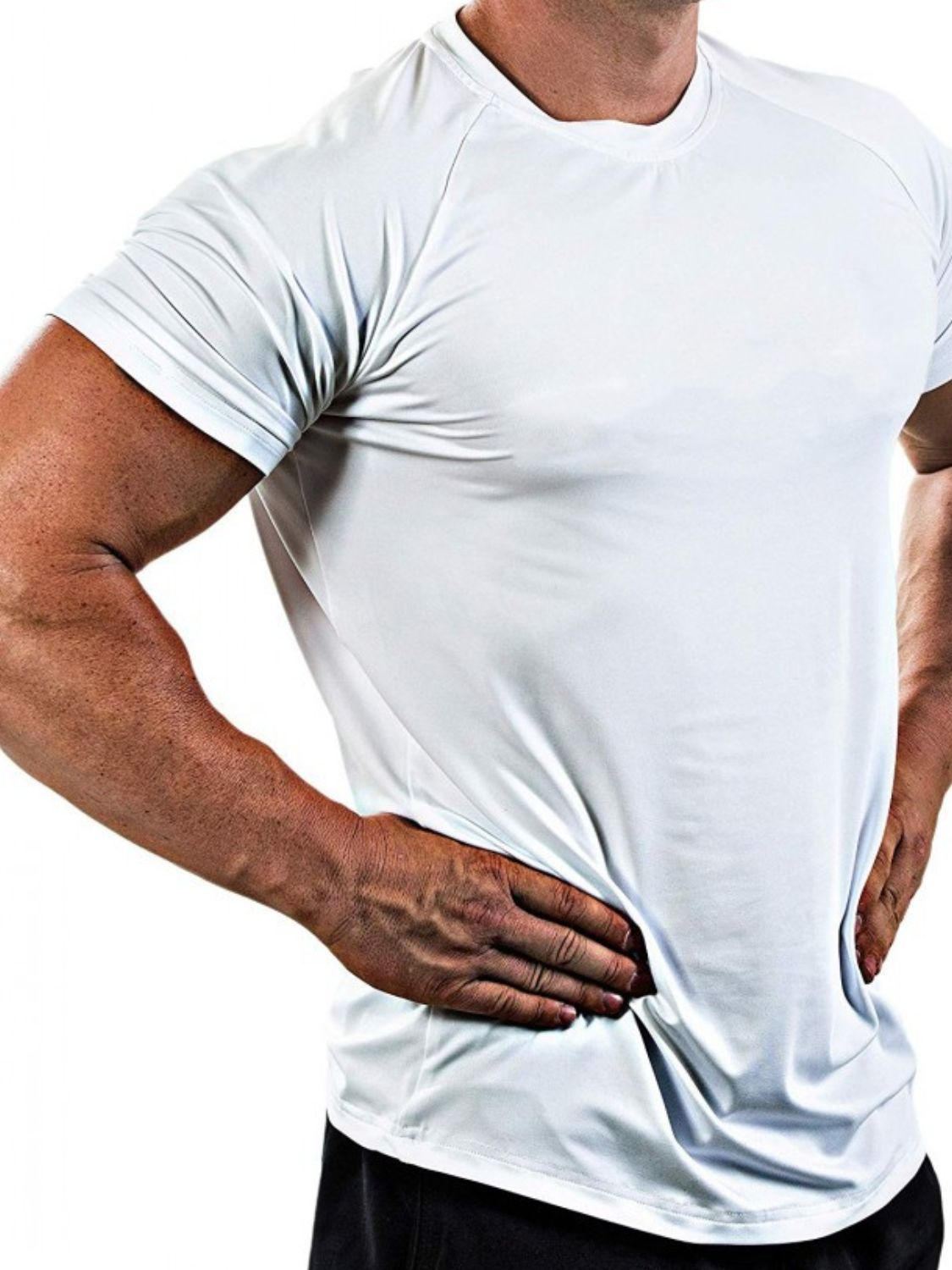 Men's Crew Neck Short Sleeve T-Shirt - Jatanele