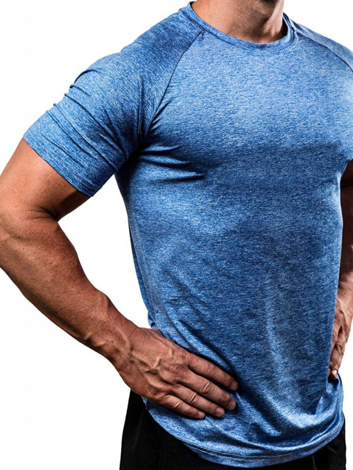 Men's Crew Neck Short Sleeve T-Shirt - Jatanele