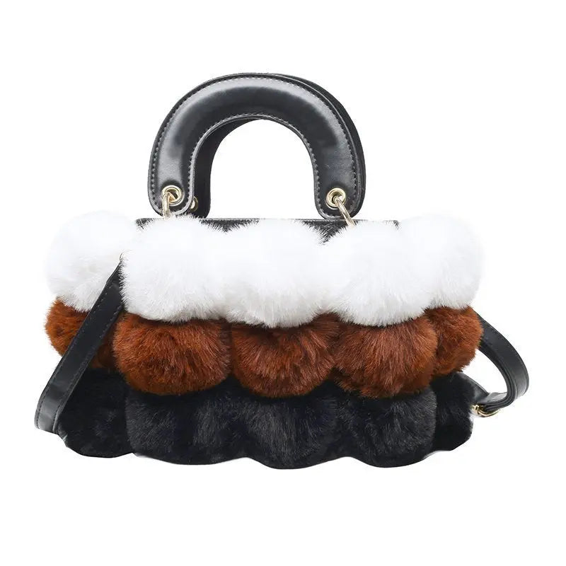 Plush Messenger Handbag - Jatanele