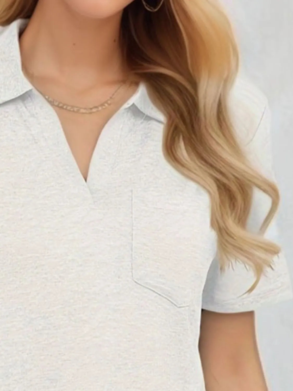 Johnny Collar Short Sleeve Top - Jatanele