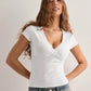 Surplice Short Sleeve T-Shirt - Jatanele