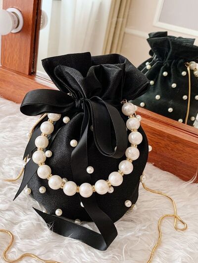 Opulence Pearl Bucket Bag Trendsi