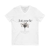 Jataniele Lily Botanical V-Neck Tee