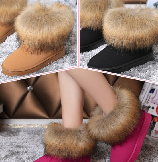 Stylish Platform Snow Boots for Winter Comfort - Jatanele