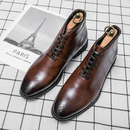 Brock Vintage Men’s Plus-Size Shoes – Classic Elegance for Every Occasion - Jatanele