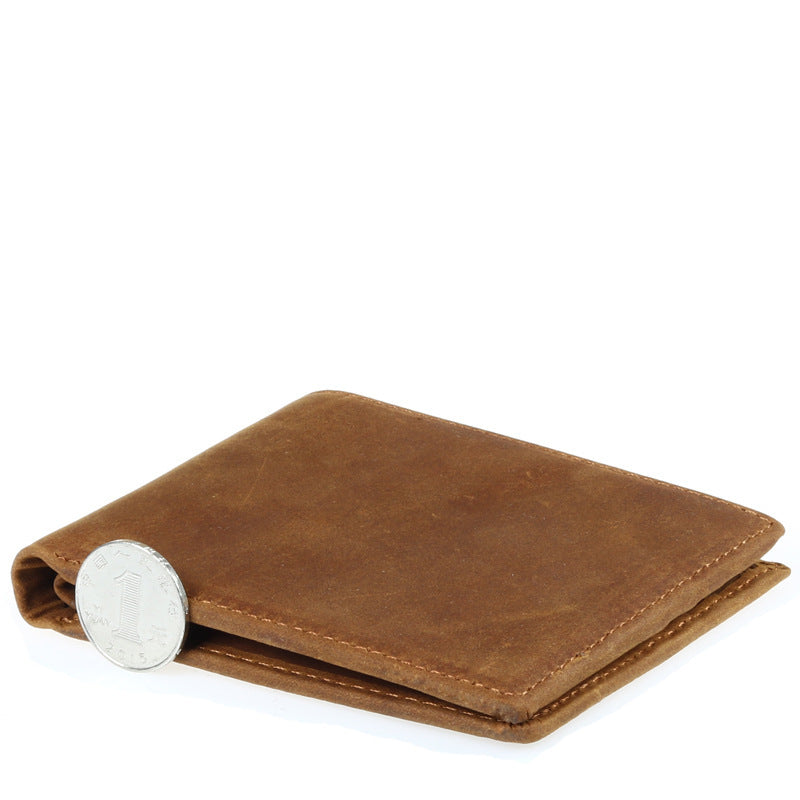 Genuine Horse Leather Slim Wallet – Ultra-Thin & Timeless - Jatanele