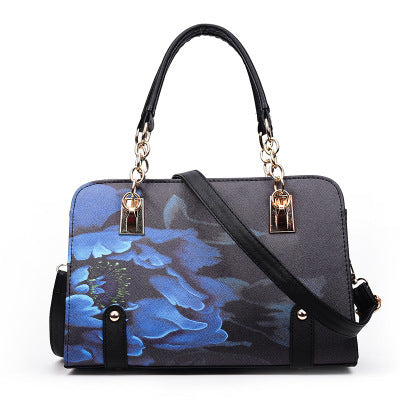 Printed handbags new handbags fashion mother trend mother bag shoulder bag one generation - Jatanele