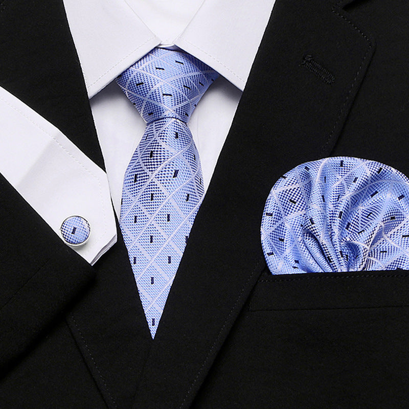 Men's Floral Cashew Three-Piece Tie Set – Elegant Matching Accessories - Jatanele