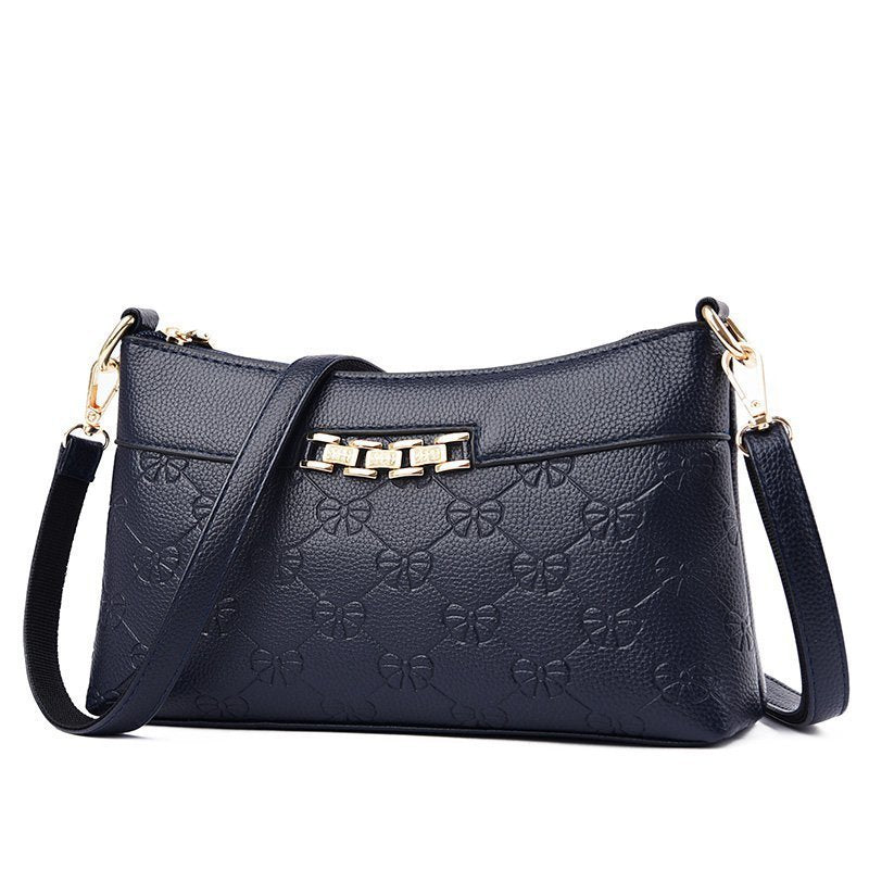 Cross-Border Fashion Handbags New Middle-Aged Mother Messenger Small Square Bag Handbag Single Shoulder Bag Lady Handbag - Jatanele