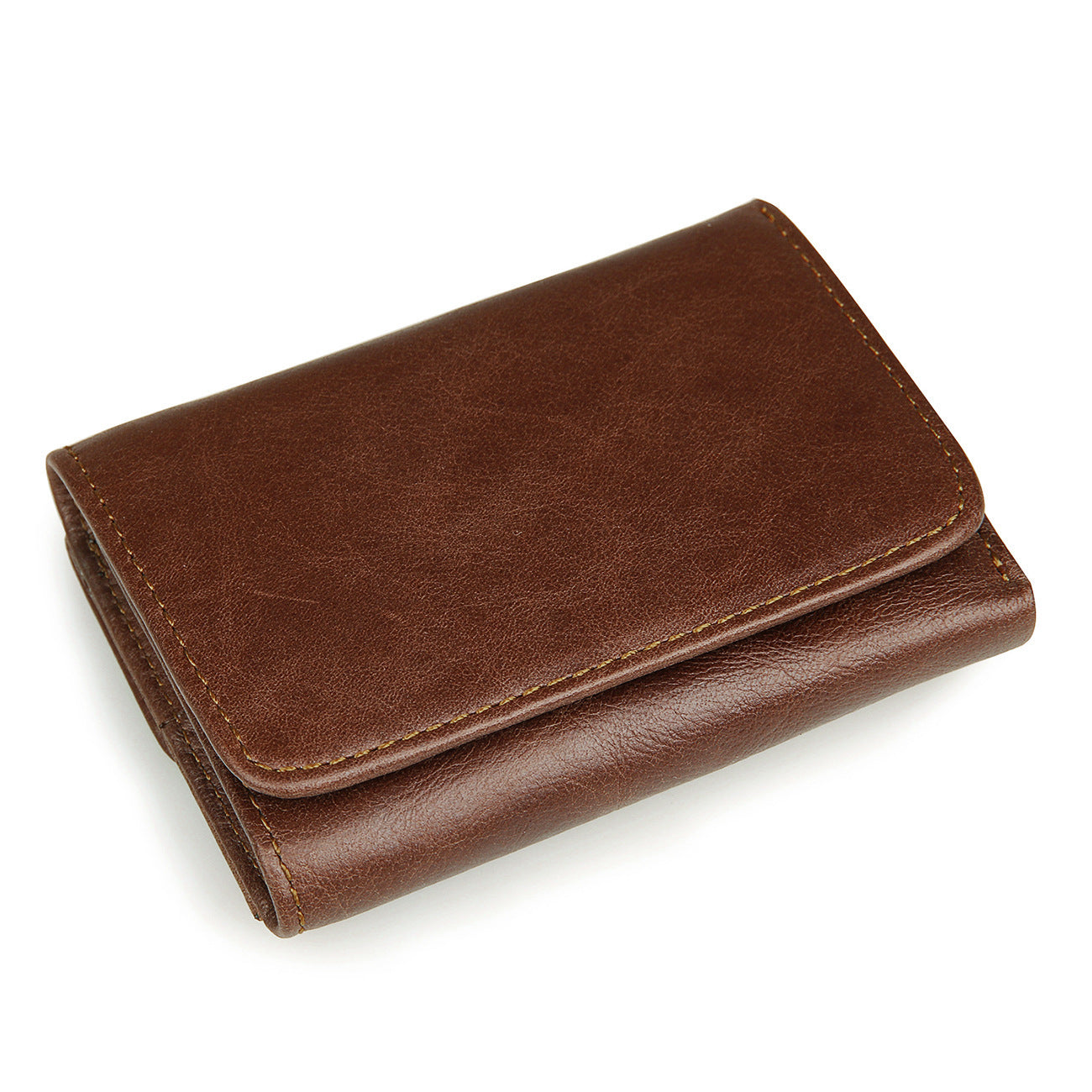 Vintage RFID-Blocking Leather Wallet – Compact & Secure Design - Jatanele