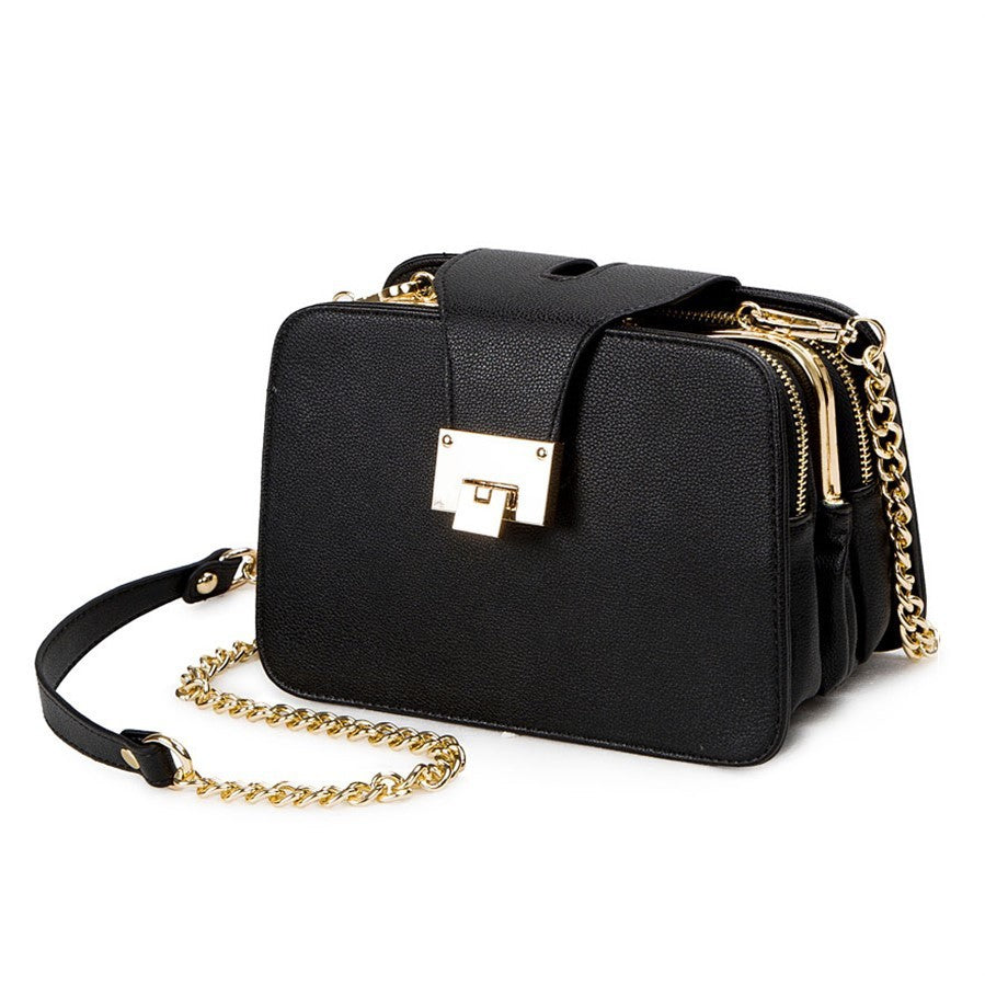 Ladies Messenger Bags With Metal Buckle - Jatanele