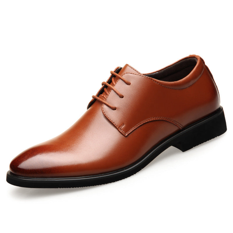 Men's Quality Cowhide Leather Shoes - British Style - Jatanele