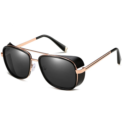 Classic Tidal Retro Sunglasses – Unisex Fashion Eyewear - Jatanele