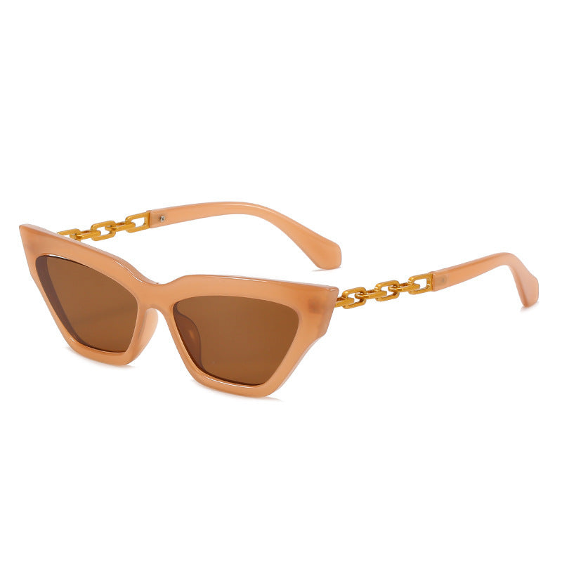 Chic Cat-Eye Sunglasses - Trendy European and American Style - Jatanele