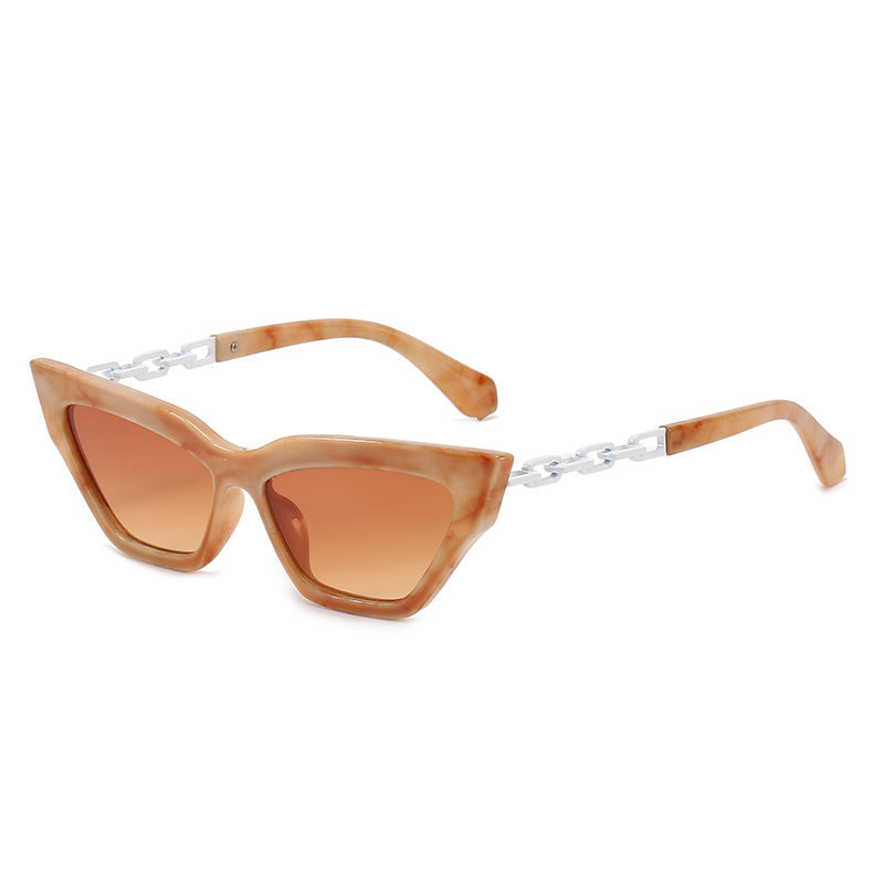 Chic Cat-Eye Sunglasses - Trendy European and American Style - Jatanele