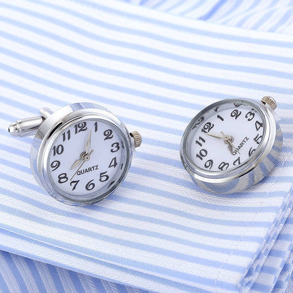 Hot-Selling Limited Edition Watch Cufflinks Stainless Steel Design - Jatanele