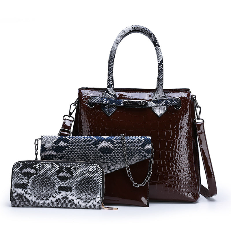 Elegant Structured Handbag Collection – Available in Single Pack, Two-Piece, or Three-Piece Sets - Jatanele