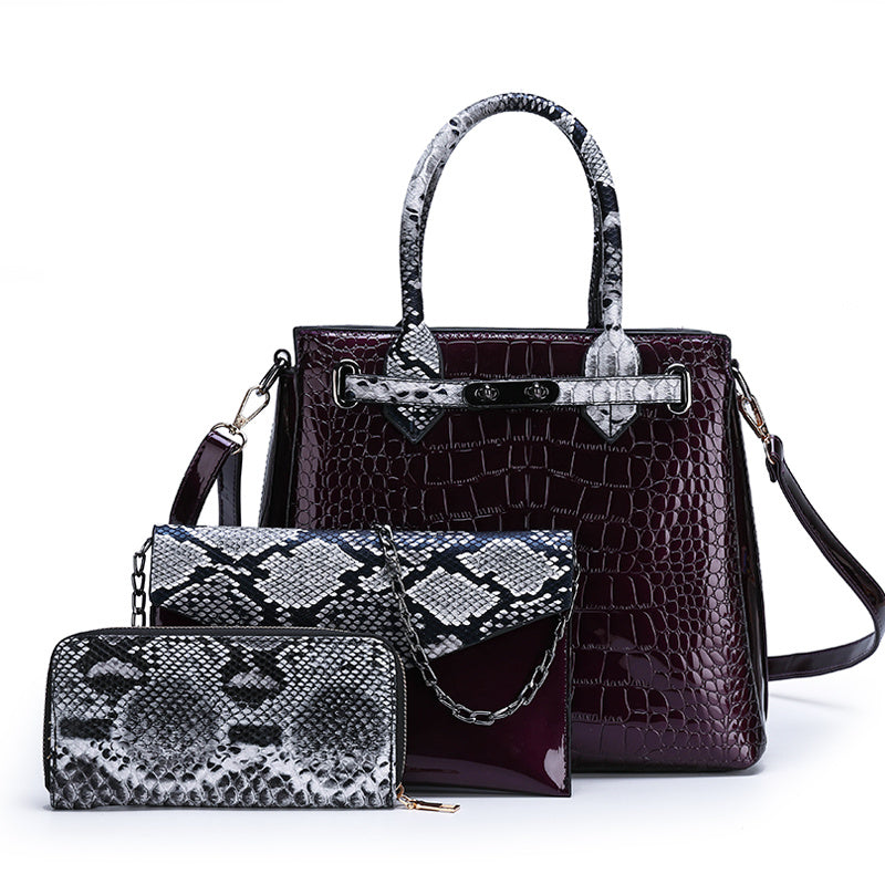 Elegant Structured Handbag Collection – Available in Single Pack, Two-Piece, or Three-Piece Sets - Jatanele