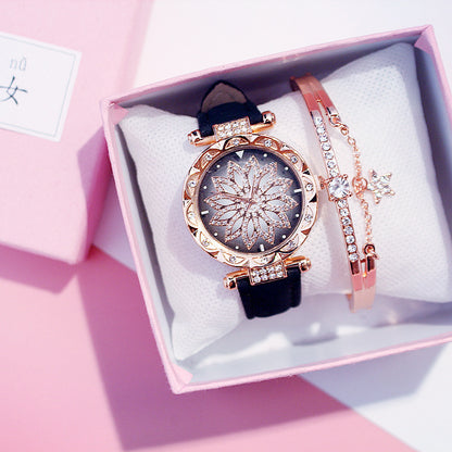 Rotating Ladies Quartz Watch - Jatanele