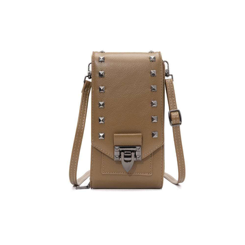 Rivet Design Shoulder Bags - Jatanele