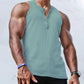 Men's Plus Size Ribbed Tank - Jatanele