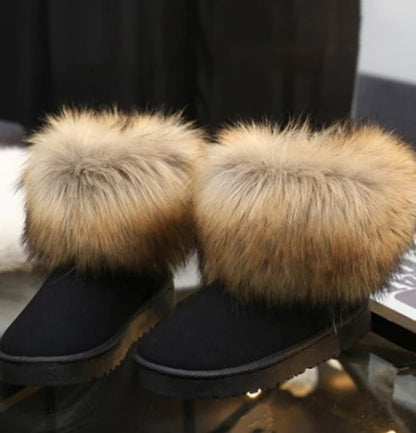 Stylish Platform Snow Boots for Winter Comfort - Jatanele