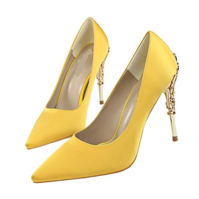 Elegant Women’s High-Heel Pointed Toe Stiletto Pumps – Stylish and Versatile - Jatanele