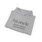 Hoodie — Jatanele “Bigger Dreams, Bolder Moves” Minimal Inspirational Pullover