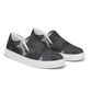 Men’s Grey Camouflage slip-on canvas shoes