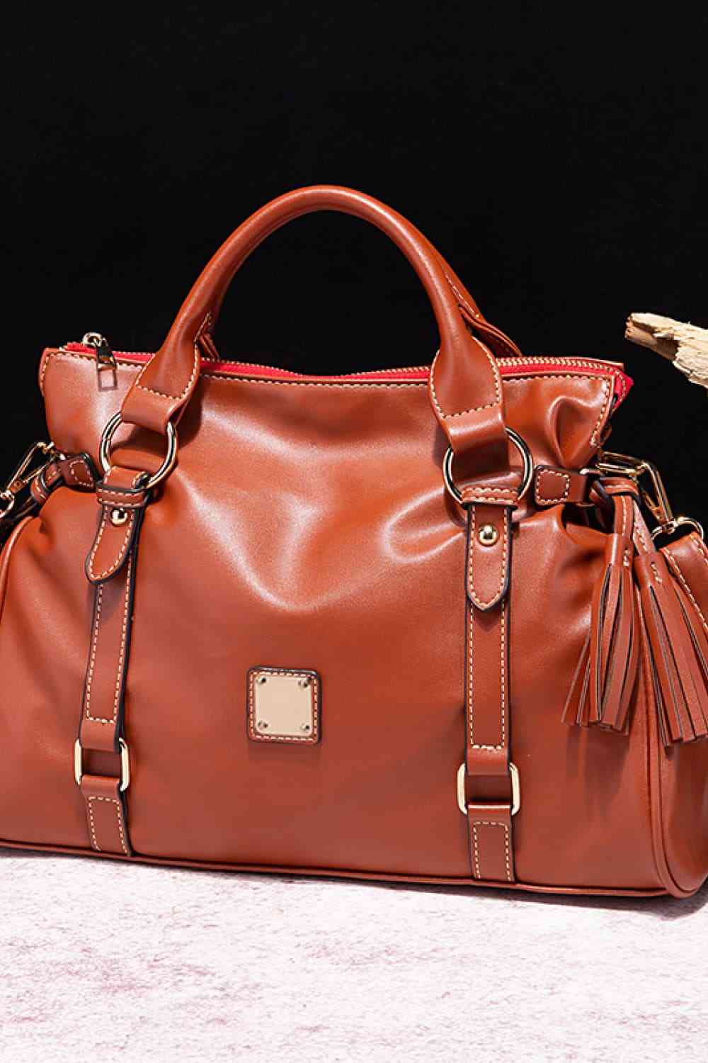 Savannah Tassel Satchel Trendsi