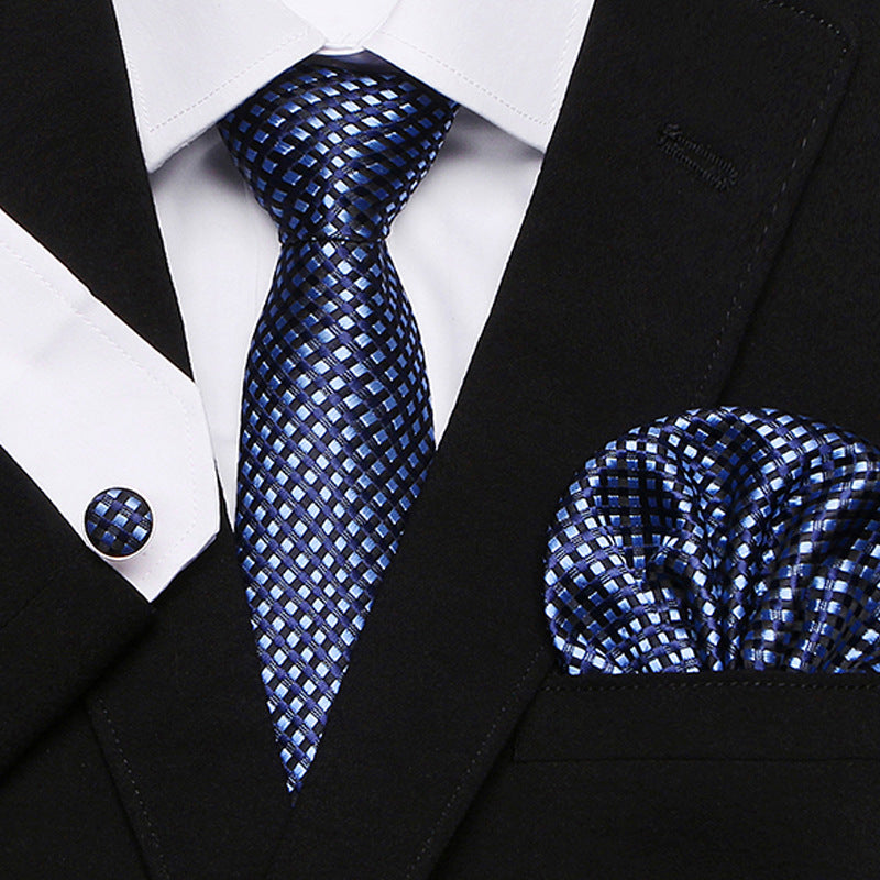 Men's Floral Cashew Three-Piece Tie Set – Elegant Matching Accessories - Jatanele