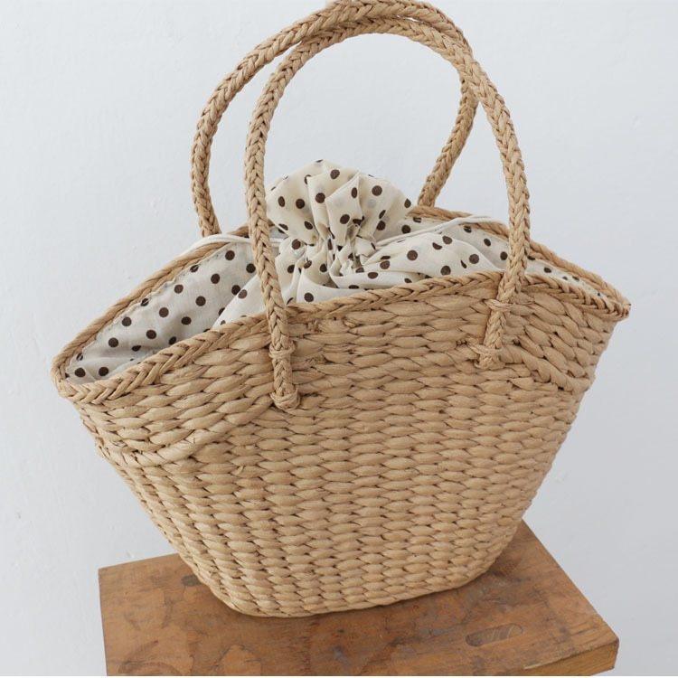 Fashion Rattan Wicker Handbag – Elegant & Natural Style - Jatanele