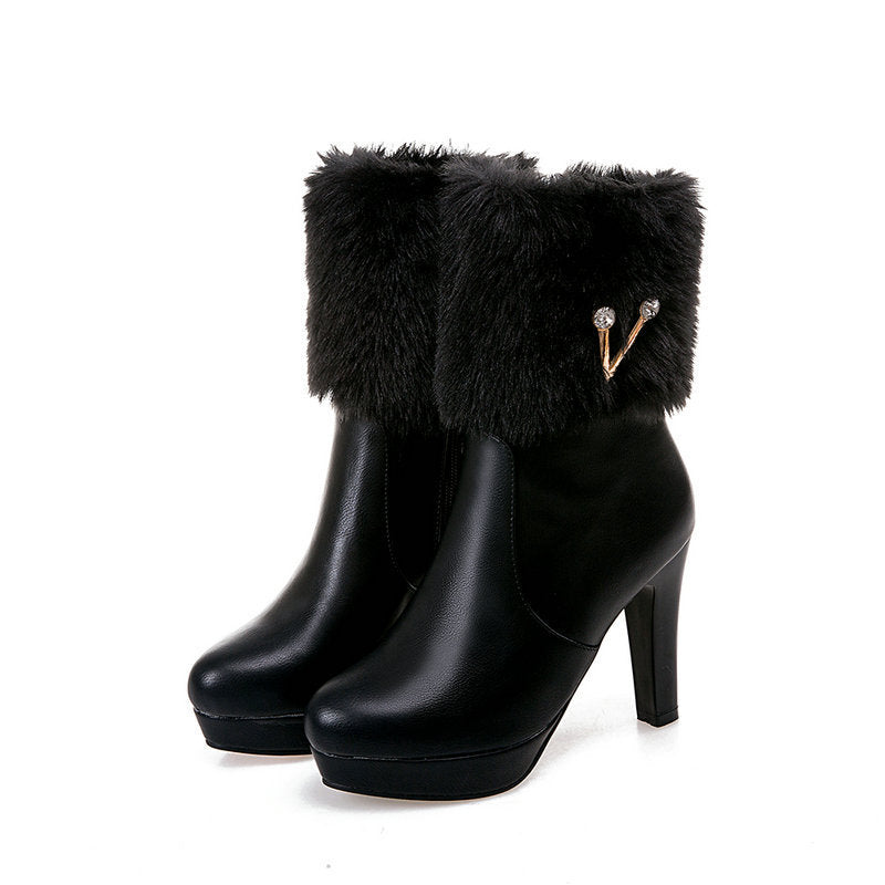 Cozy Autumn and Winter Short Boots for Women - Jatanele