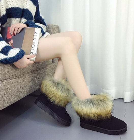 Stylish Platform Snow Boots for Winter Comfort - Jatanele