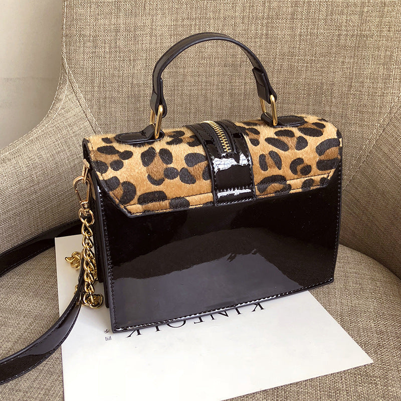 Stylish Leopard Print Shoulder Crossbody Bag – Chic & Versatile - Jatanele