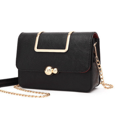 Chain Strap Handbag - Black, Grey, Pink - Jatanele