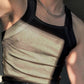Men's Full Size Square Neck Wide Strap Tank Plus Size - Jatanele