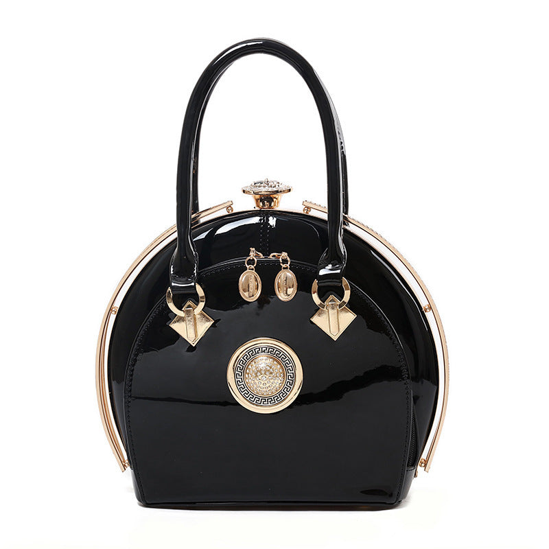 Bright leather high-end handbags noble fashion trend - Jatanele