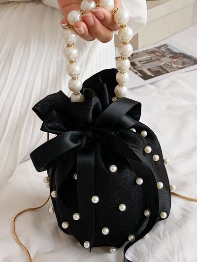 Opulence Pearl Bucket Bag Trendsi