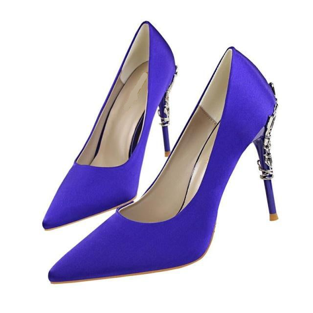 Elegant Women’s High-Heel Pointed Toe Stiletto Pumps – Stylish and Versatile - Jatanele