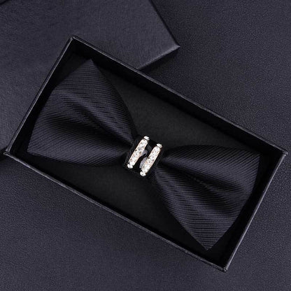 Double-Layer Formal Wedding Tie – Perfect for Grooms and Special Occasions - Jatanele