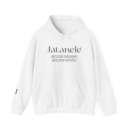 Jatanele Hoodie – "Bigger Dreams Bolder Moves" Inspirational Pullover