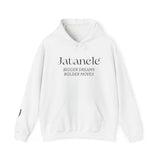 Jatanele Hoodie – "Bigger Dreams Bolder Moves" Inspirational Pullover