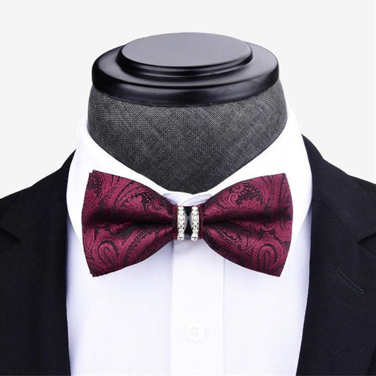 Double-Layer Formal Wedding Tie – Perfect for Grooms and Special Occasions - Jatanele