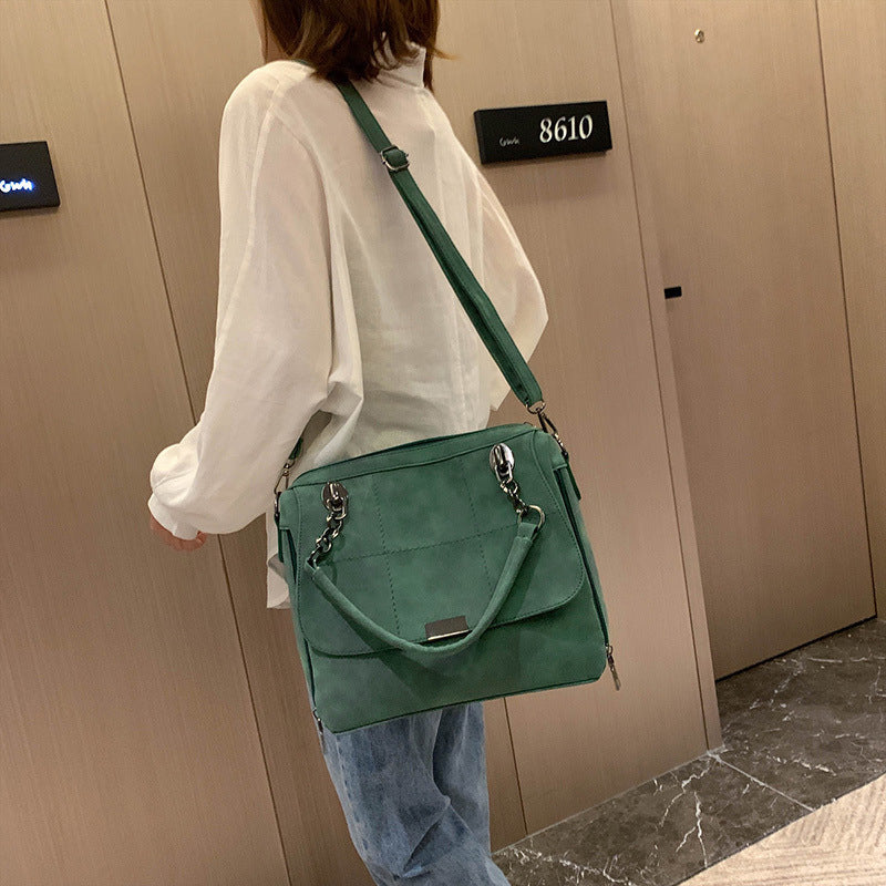 Matte Oversized Shoulder Bags for Women - Jatanele