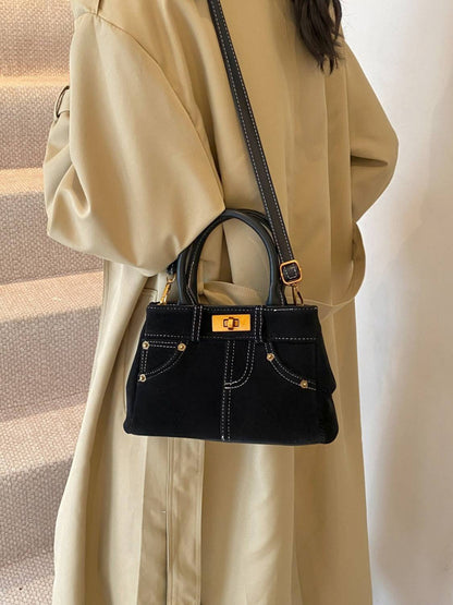 Convertible Suede Shoulder & Handbag – Everyday Luxe Trendsi