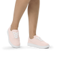 Women’s Blush Pink lace-up canvas shoes