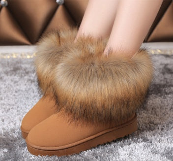 Stylish Platform Snow Boots for Winter Comfort - Jatanele