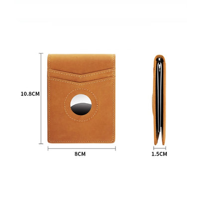 Anti-theft Brush Genuine Leather Men's Wallet - Jatanele