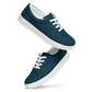 Men’s Blue lace-up canvas shoes
